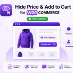hide price and add to cart for woocommerce free