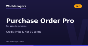 Purchase Order Pro for WooCommerce
