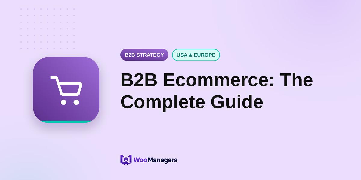 B2B Ecommerce: The Complete Guide for Wholesalers, Distributors and Manufacturers